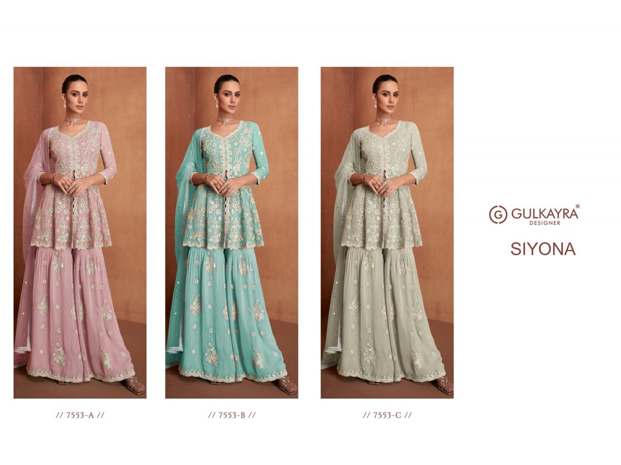 Gulkayra siyona wholesale salwar kameez surat